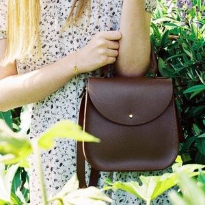 Charlotte Elizabeth Bloomsbury Bag in Chocolate